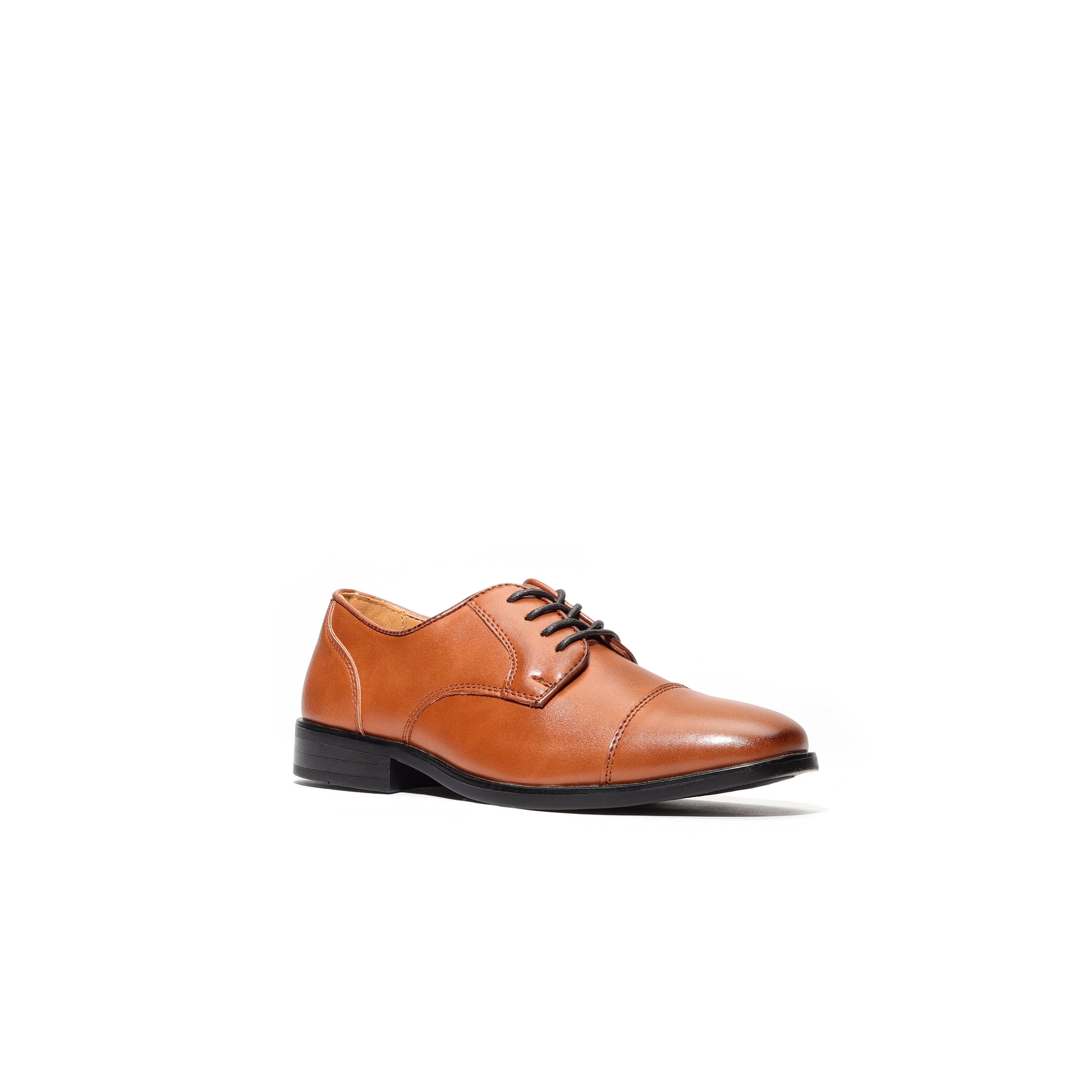 Shop MATTEO Cap-Toe Derby Kids | Boys Dress Shoes Cognac / 13 Shop MATTEO Cap-Toe Derby Kids | Boys Dress Shoes Cognac / 13