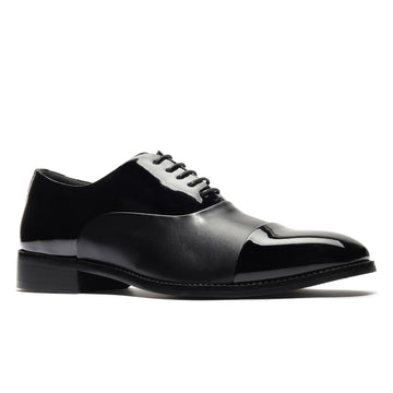 PIERO PATENT CAP-TOE OXFORD