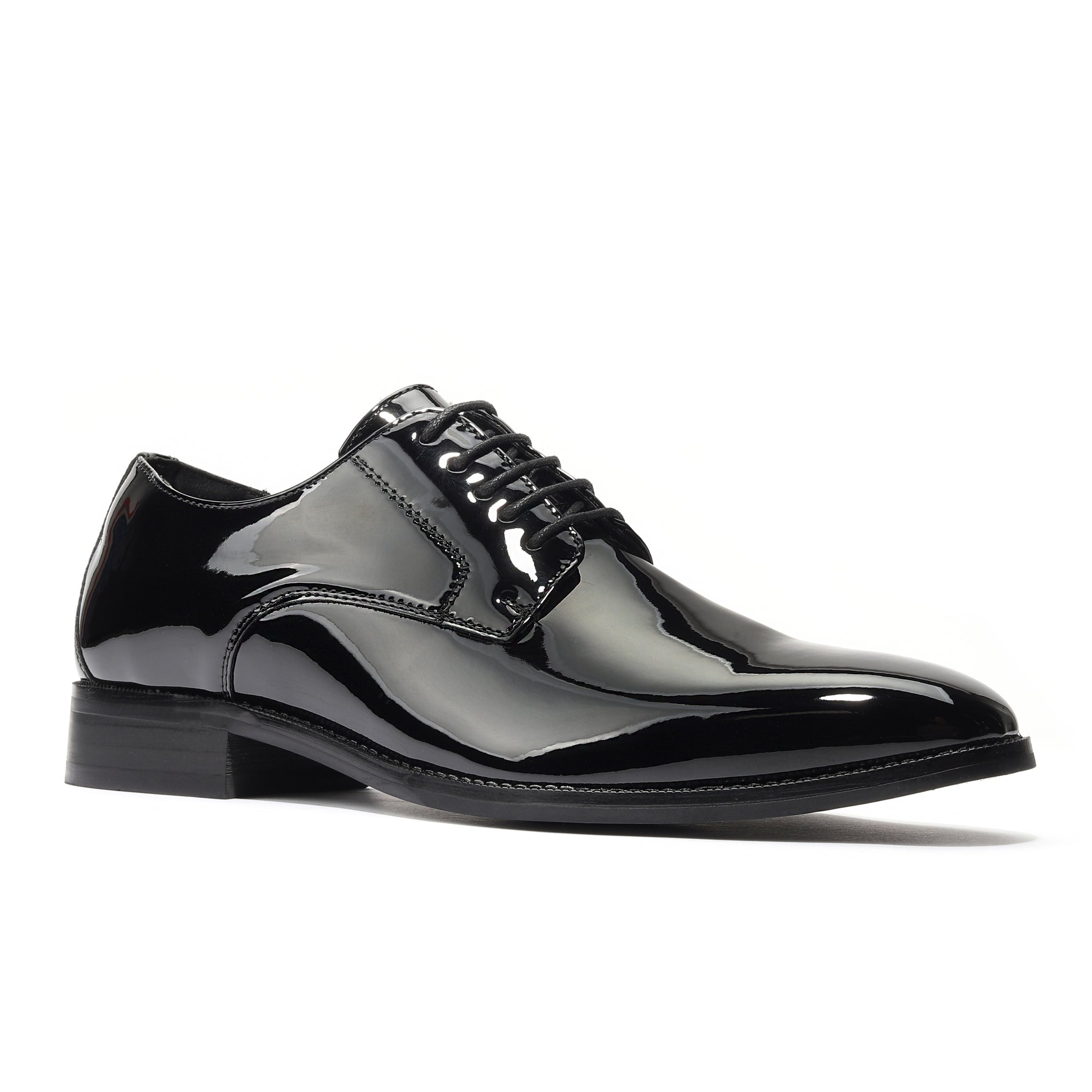 Shop PIERO Patent Derby | Mens Patent Leather Dress Shoes Black / 6 Shop PIERO Patent Derby | Mens Patent Leather Dress Shoes Black / 6